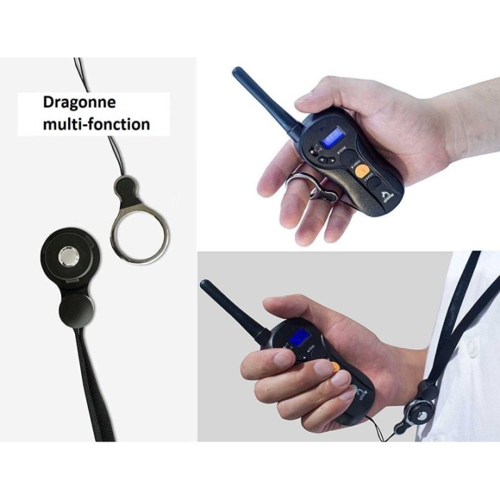 dragonne pour télécommande de collier de dressage pour chien