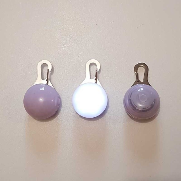 Pendentif lumineux pour chien anti-UV