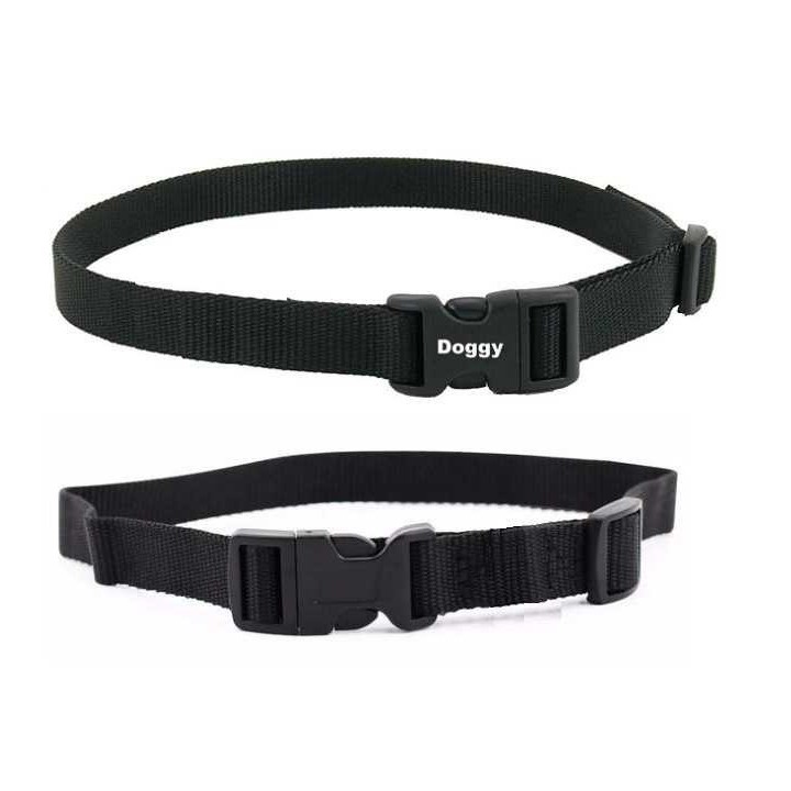 Sangle nylon de collier pour chien anti aboiement fugue dressage